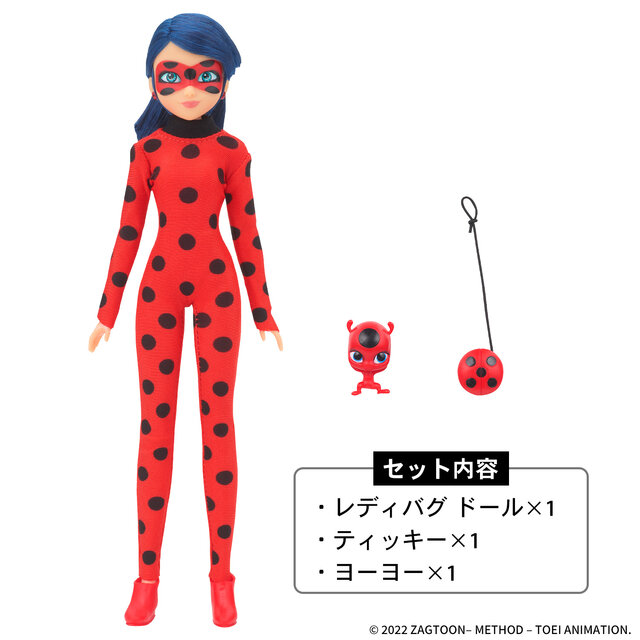 『ミラキュラス　レディバグ&シャノワール』ファッションドール10月22日発売！様々なポーズで遊べちゃう