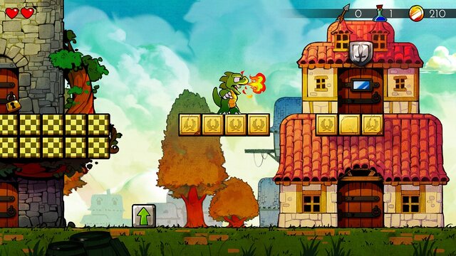 『WonderBoy：ドラゴンの罠』の日本語パッケージ版登場！名作『モンスターワールドII』を新たなスタイルで再現