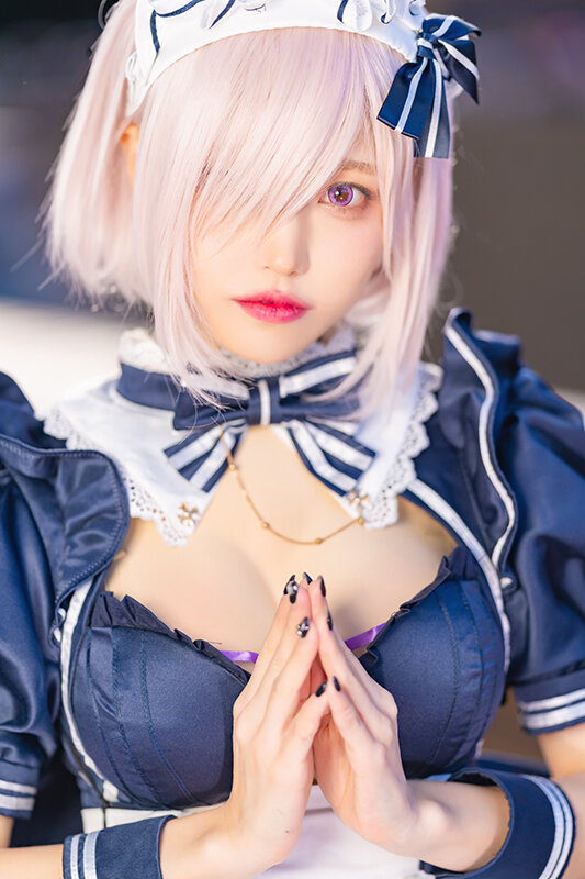 マシュ（メイドver.）『Fate/Grand Order』／モデル：小鳥遊ゆあ（@yuazzing）、撮影：乃木章