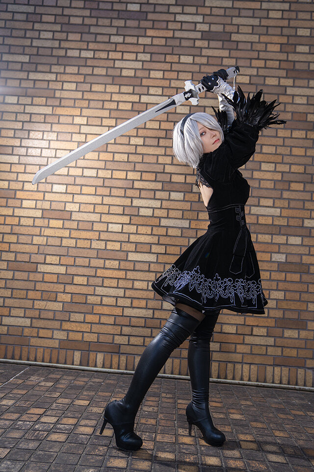 2B『NieR :Automata』／モデル：nagi（@takanashi_nagi_）、撮影：tama