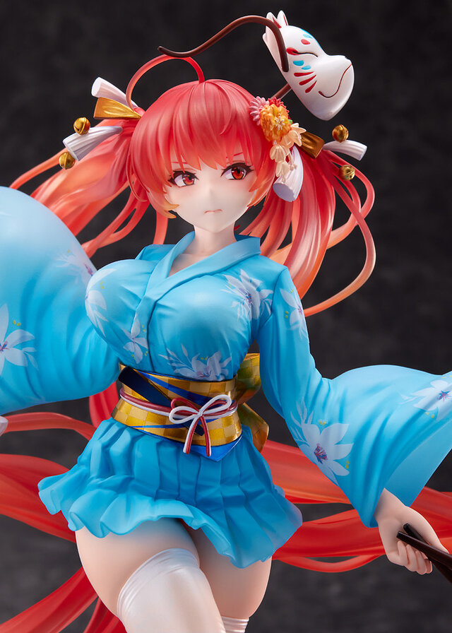 『アズールレーン』浴衣姿の「ホノルル」を立体化！豊満なボディーラインを完全再現、「笑顔」「テレ顔」の破壊力がヤバい