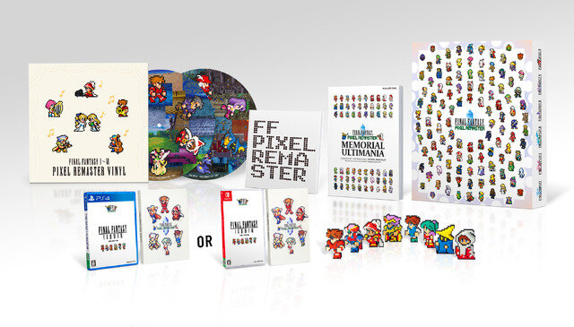 『FFピクセルリマスター』全作PS4/スイッチ展開決定！