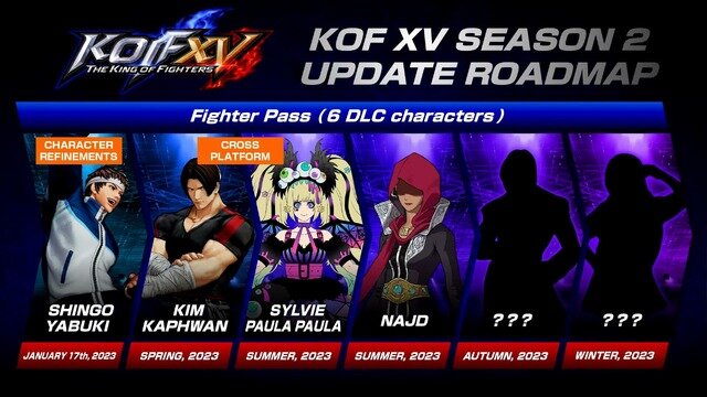 『KOF15』シーズン2が1月17日より開幕！シルヴィ・ポーラ・ポーラやナジュドの参戦も決定
