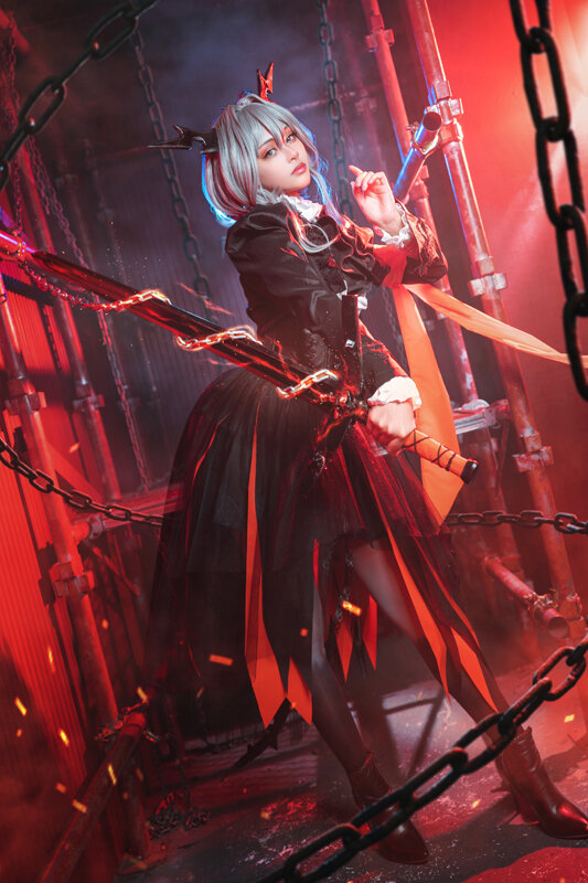 タルラ『アークナイツ』／KAPI（Twitter：@KAPI_827MP）、撮影：乃木章、レタッチ：冥音（Twitter：@Mingyincoser）