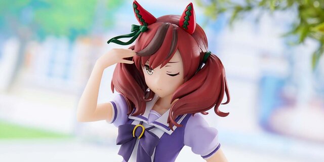 『ウマ娘』制服姿の「ナイスネイチャ」が、プライズフィギュアに！2月7日より順次展開