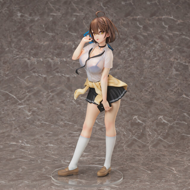 “汗で透けたブラウス”も忠実再現！圧倒的ボリュームの『アズレン』「ボルチモア」フィギュア登場