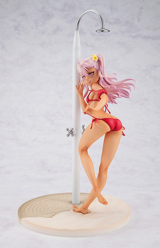 水着の紐が解けて焦るイリヤに、迫るクロエ！『プリズマ☆イリヤ』“魔力供給”フィギュア、3月8日21時の予約受付終了が迫る