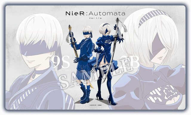 ローソンがTVアニメ「NieR:Automata Ver1.1a」とのコラボキャンペーンを3月21日から開始！“ローソン柄”衣装の2B、9Sが公開