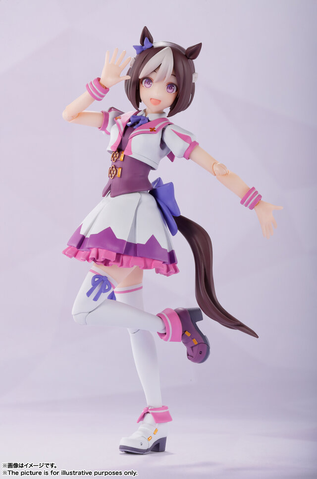 『ウマ娘』「スペシャルウィーク」の可動フィギュアが発売！豊富な表情パーツで迫力のレースから、「コメくいてー」なライブシーンまで徹底再現