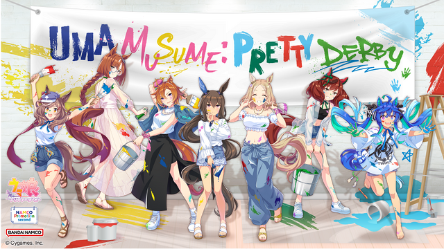 『ウマ娘』NAMCO Promotion secondが4月14日より開催！描き下ろしイラストを使用した限定プライズや、グッズ販売などを実施
