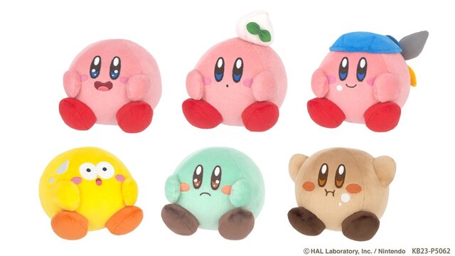 食いしんぼうな姿が可愛い！『カービィのグルメフェス』をイメージした、“ぽっちゃり”ぬいぐるみが存在感抜群