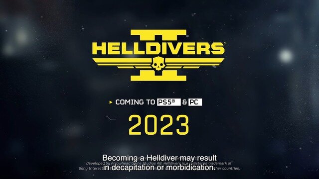 傑作Co-Opアクション続編『HELLDIVERS 2』発表！PS5/PC向けに2023年リリース【PlayStation Showcase】