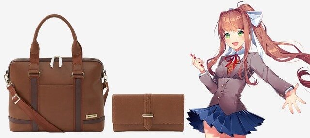 『ドキドキ文芸部！』4人の部員をモチーフにした腕時計やバッグの予約受付開始―日常使いできるデザインの細部にミステリアスな原作要素「Just Monika.」