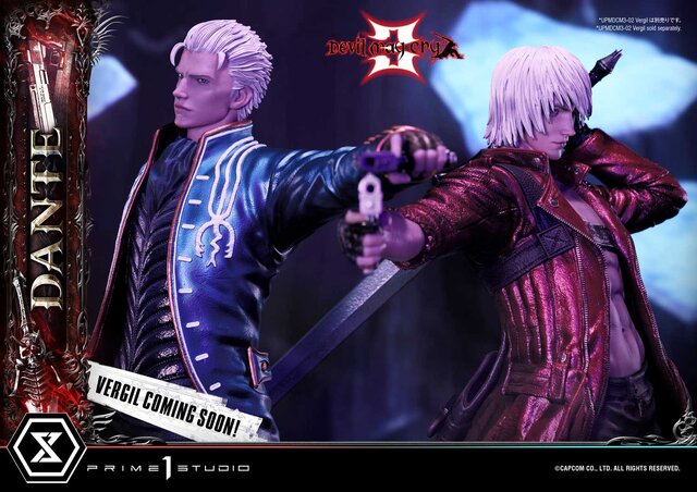 約18万円も納得の超絶クオリティ！『デビルメイクライ3』より、主人公「ダンテ」が高級スタチューに―その造形ランクはSSS