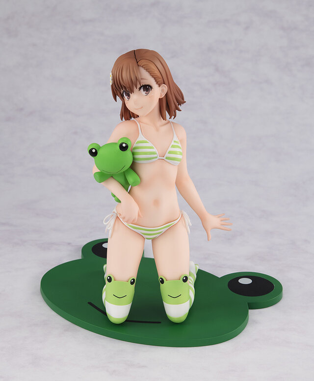 フードを脱いだら大胆な姿に！「御坂美琴」新作フィギュアは、眠そうな顔と笑顔のギャップが魅力