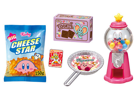 『星のカービィ』プププマーケットで買い物する様子を立体化！目を輝かせるカービィや、慌てるワドルディがきゃわわ
