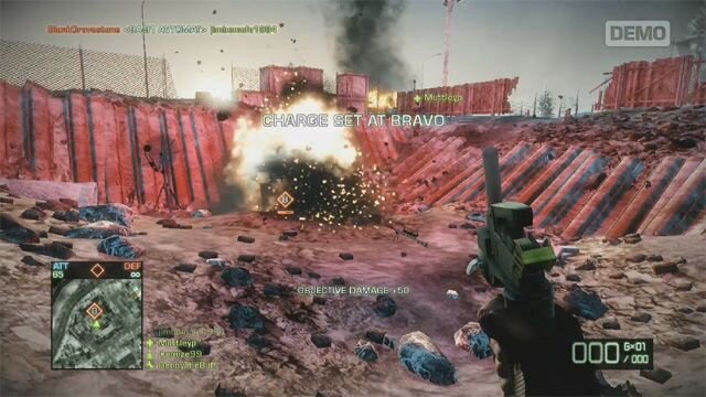 配信5日間で200万以上ダウンロード！PS3/Xbox360『バトルフィールド:バッドカンパニー2』デモ版