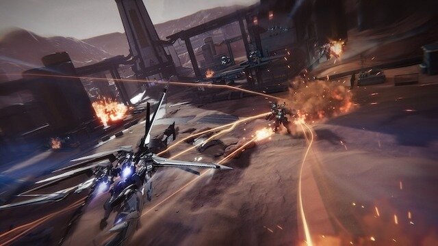 SFメカで火力全開の立体空間バトル！『Mecha BREAK』Steamページ公開―最大48人マルチオンライン対戦【UPDATE】