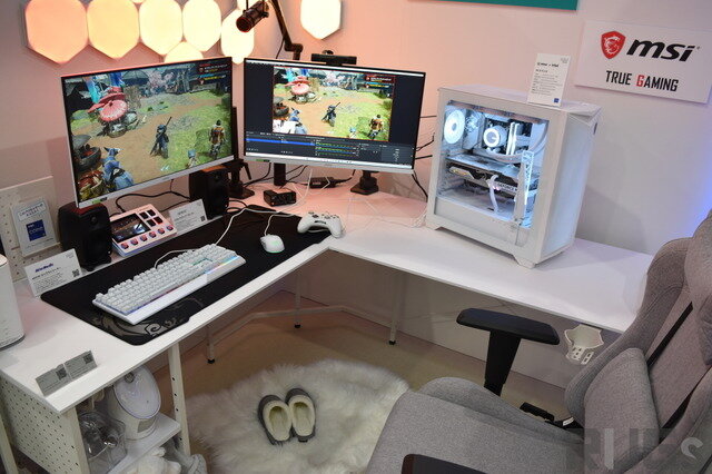 JR品川駅に「カスタムPCショールーム 2023」が出現！MSIのPCパーツとインテルCPU、ニトリのゲーミング家具が提案するスタイリッシュなライフスタイル