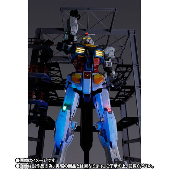 DX超合金「RX-78F00 GUNDAM」がガンダムファクトリー横浜にて数量限定で販売！全高約370mm、音と光の演出と共に“動くガンダム”を忠実に再現