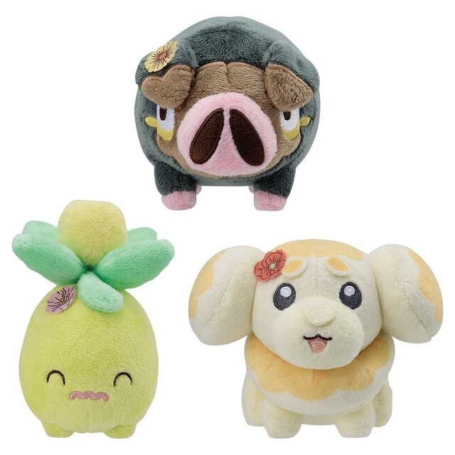 お花をつけた「ニャオハ」「パモ」たちのぬいぐるみが可愛い！「一番くじ Pokémon Blooming Days」の全ラインナップが公開