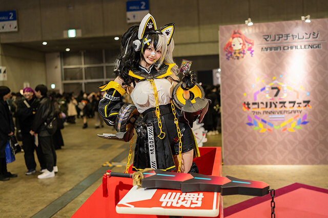 7周年を祝う想いが強すぎてクオリティーが限界突破！美女コスプレイヤーと巡る「#コンパスフェス」レポート