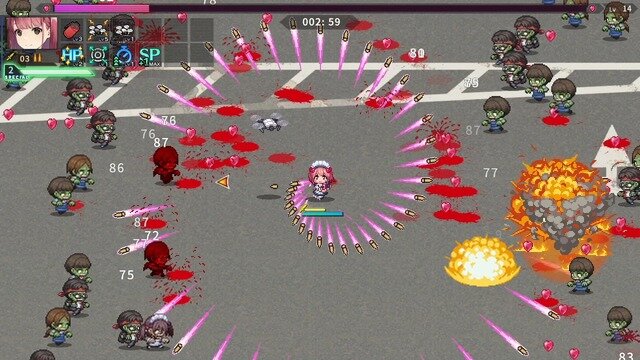 武装メイドが戦う全方位ACT『メイド・オブ・ザ・デッド』キャラクターやシステム情報公開―ゾンビの群れからアキバを守り抜け！