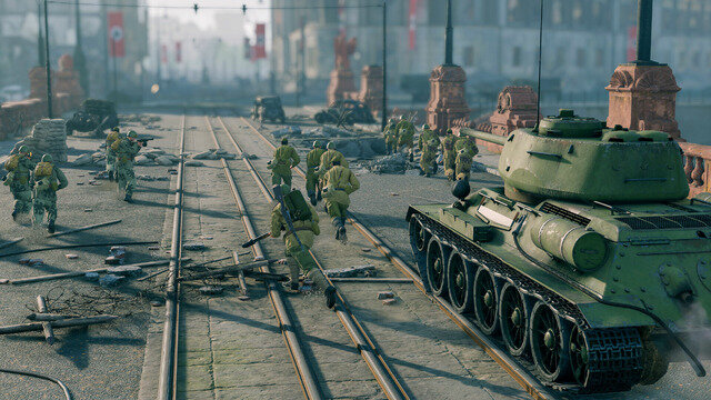 分隊ベース第二次世界大戦MMOシューター『Enlisted』のSteam版が発表！