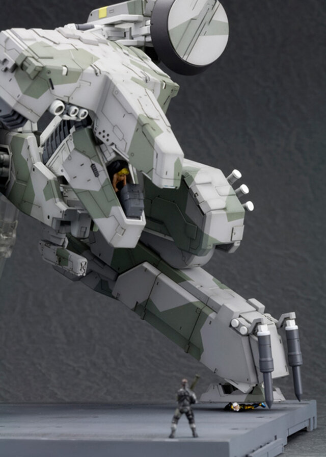 『メタルギア ソリッド』より核搭載二足歩行戦車「メタルギアREX」が再販！ソリッド・スネークや“踏まれた”サイボーグ忍者が付属