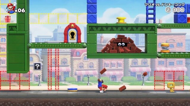 2人でも遊べるリメイク版『マリオvs.ドンキーコング』体験版配信開始！アクロバティックなアクションで仕掛け&謎解き満載のステージを攻略せよ