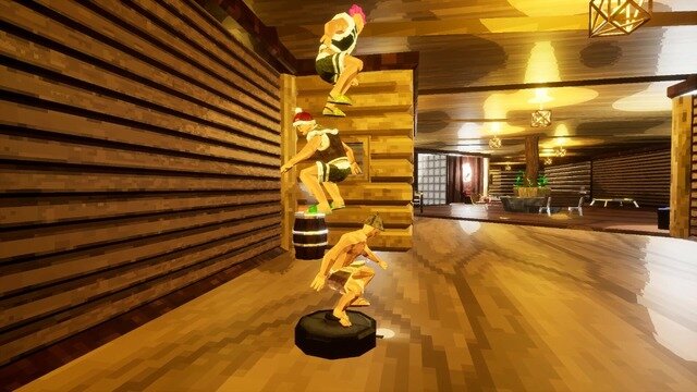 パーティ×サウナシム『Soak & Splash』Steamで正式リリース！ピクルス奪い合いミニゲームも追加
