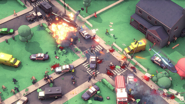 『GTA』×『Vampire Survivors』なローグライトクライムACT『Maniac』デモ版配信―息絶えるまで街中を暴走し警察相手に大立ち回り