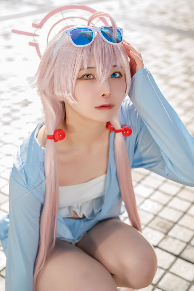 小鳥遊ホシノ『ブルーアーカイブ』／楪カヲル（@yuzuriha_kaworu）