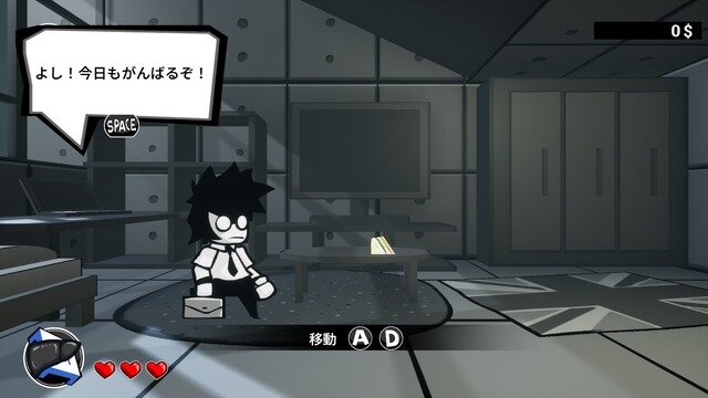 くらえこれが俺の退職届（物理）だ！ ローグライクACT『速攻退職』で学ぶ、社会人1年生のイロハらしきもの【プレイレポート】