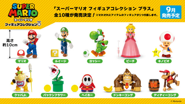 「マリオ」「ルイージ」「ヨッシー」たちを自由にポージング！『スーパーマリオ』アクションフィギュアがかわいすぎる