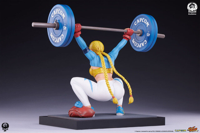 肉体美がスゴい「キャミィ」1/4スケールスタチューが登場！「春麗」に続き圧巻のトレーニング姿を9万円越えで立体化
