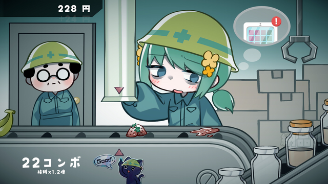 話題の限界労働ガールリズムゲー『キメキャワ♥限界ビートちゃん!!』Steam版が配信決定！追加要素や開発エピソードなどいろいろ訊いてみた【東京ゲームダンジョン5】