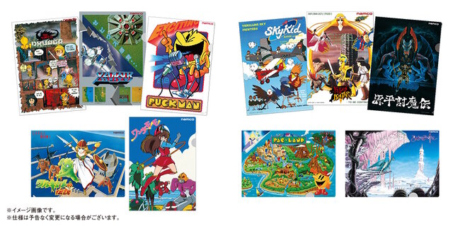 バンナム、ゲームIPのアートブランド「VIDEO GAME CLASSICS」設立！『パックマン』や『F/A』など、名作たちの新グッズを発売