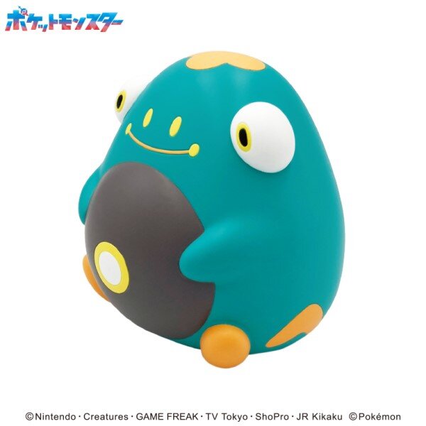 ピカチュウ、パモにお金を貯金！『ポケモン』ころんとかわいいソフビフィギュア型貯金箱が登場