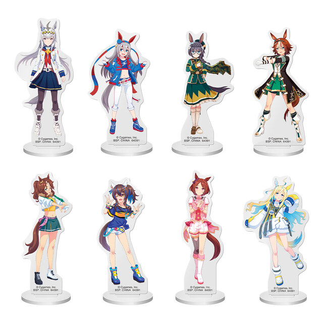 『ウマ娘』新作一番くじ発売！劇場版で活躍するポッケ、タキオン、カフェが勝負服姿でフィギュア化