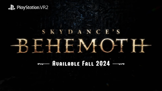 PS VR2対応ゲーム『Skydance’s BEHEMOTH』発表！2024年秋公開【State of Play速報】