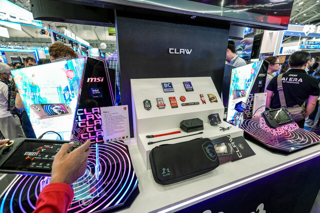 MSIがAI時代を加速させる？発表早すぎなポータブルゲーミングPC後継機「Claw8 AI+」や充実したAI専用ノートPCたちが揃ったMSIブースレポ【COMPUTEX 2024】