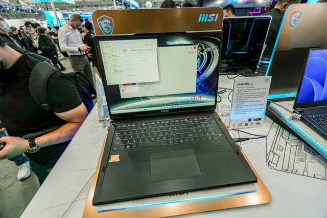 MSIがAI時代を加速させる？発表早すぎなポータブルゲーミングPC後継機「Claw8 AI+」や充実したAI専用ノートPCたちが揃ったMSIブースレポ【COMPUTEX 2024】