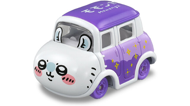 「ちいかわ」×「トミカ」にモモンガ、くりまんじゅう、ラッコが登場！それぞれの個性が描かれたキュートなトミカ