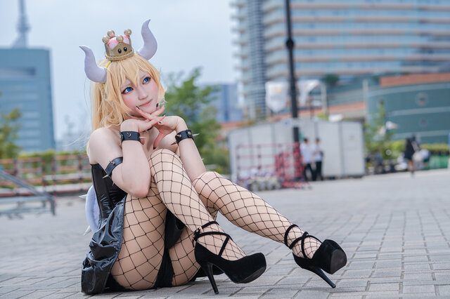 クッパ姫／猫宮ハルナ（X：@Hapinachan_cos）