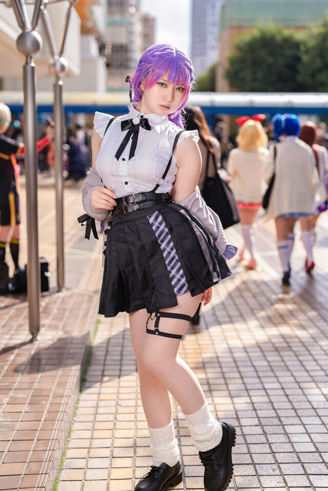 モデル／ねお（X：@Luxaky920）、撮影：tama（X：@tama_0811_）
