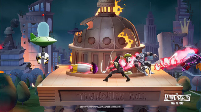 ワーナー大乱闘ACT『MultiVersus』に「パワーパフガールズ」参戦決定！ 三人一組でユニークなチームワークを見せる