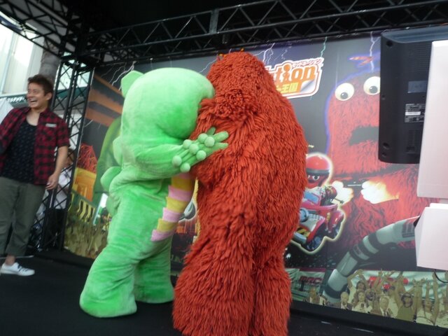 ガチャピンとムックは無事仲直り出来るか？！「ガチャムクGP FINAL ROUND」多くのファンが応援に駆けつける