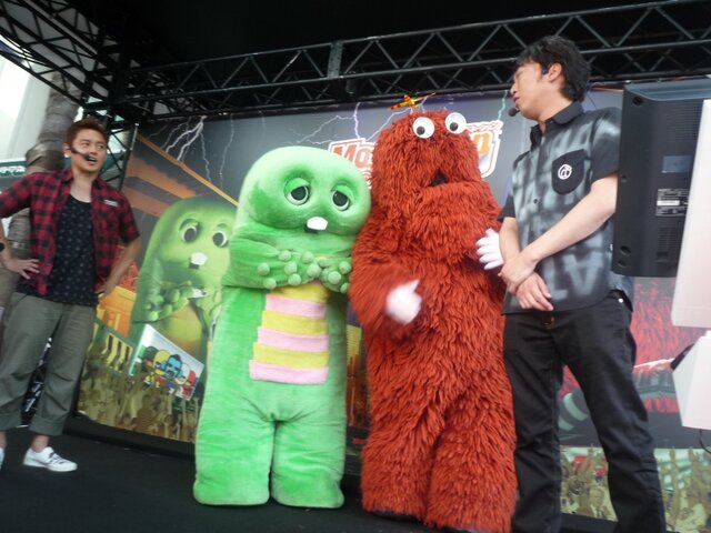 ガチャピンとムックは無事仲直り出来るか？！「ガチャムクGP FINAL ROUND」多くのファンが応援に駆けつける