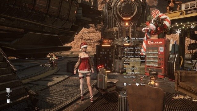 『Stellar Blade』イヴ用の”サンタドレス”やミニゲーム追加！12月17日よりザイオンがクリスマス仕様に